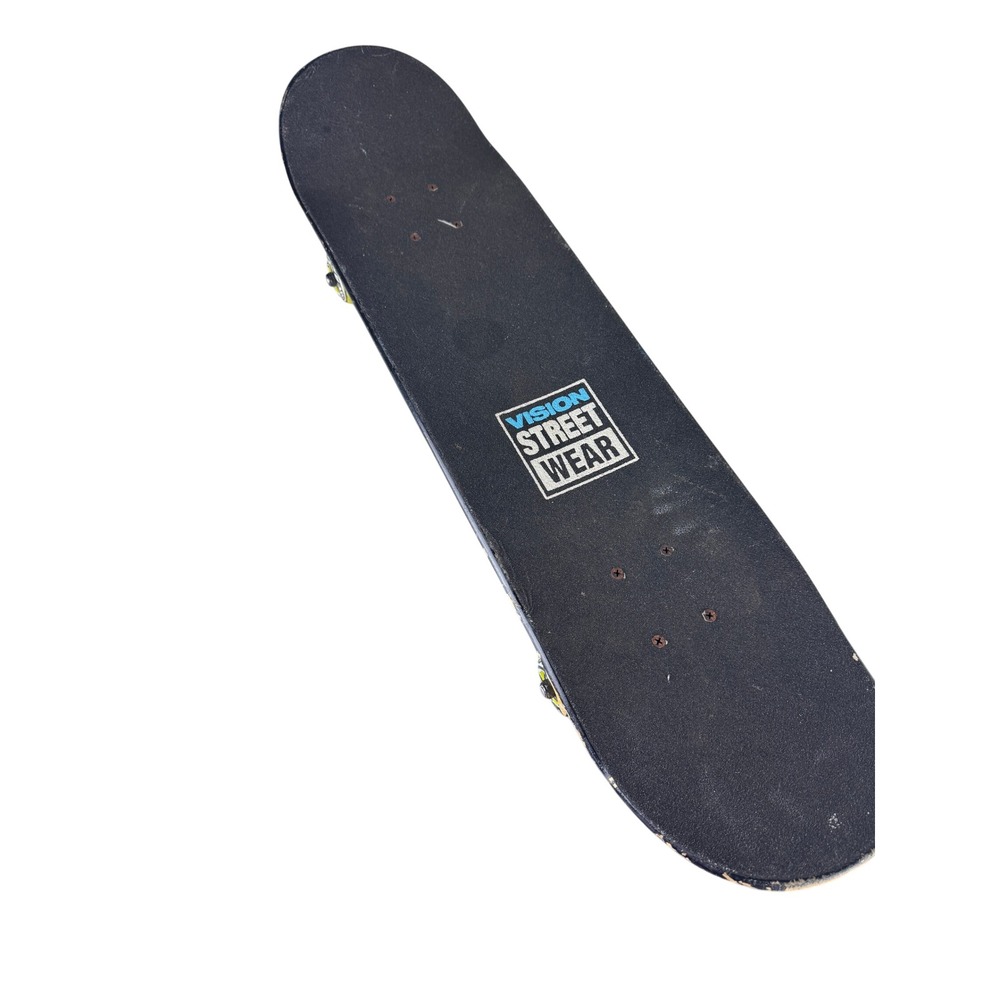 Vision Street Wear Complete Skateboard Blue Face Graphic Bravo Sports 2017